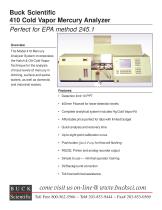 Buck Scientific 410 Cold Vapor Mercury Analyzer - 1