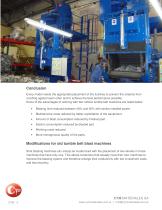 Tumble Belt Cleaning Machines with one and two turbines-4