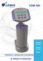 PORTABLE/LABORATORY DENSITY & VISCOSITY METER VDM-300 - 1