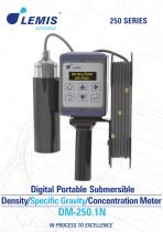 Portable Submersible Density Meters DM-250.1N