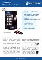 Auteldac 5 - ATEX Approved Hazardous Area Telephone - 1