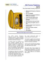 Illuminated Crossing Phone Kets Gai Tronics A Division Of Hubbell Ltd Pdf Catalogs Technical Documentation Brochure