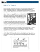 Page/Party® - paging and party-line capabilities - 2
