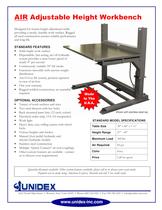 AIR Adjustable Height Workbench - 1