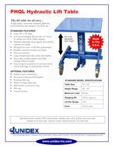 PHQL Hydraulic Lift Table-1