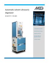 Automatic solvent ultrasonic degreaser 2S 4/2-P-F + TA 10/1 - 1