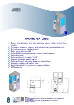 Automatic solvent ultrasonic degreaser 2S 8/6-P-F + TA 10/1 - 2