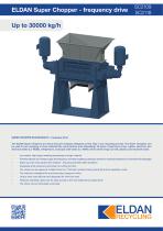 ELDAN Super Chopper - frequency drive  SC2109 SC2118 Up to 30000 kg/h - 1