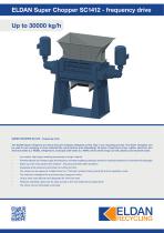 ELDAN Super Chopper SC1412 - frequency drive Up to 30000 kg/h-1