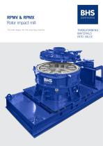 RPMV & RPMX Rotor impact mill - 1