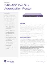 E4G-400 Cell Site Aggregation Router - 1