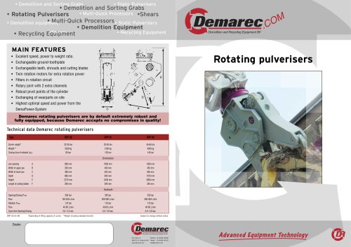 HD Demolition and Sorting Grabs