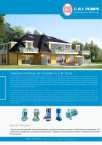 Deep Well Jet Centrifugal Pumps - AJ & BP Series