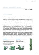 OPEN WELL SUBMERSIBLE PUMPS 50 HZ - 5