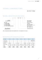 OPEN WELL SUBMERSIBLE PUMPS 50 HZ - 7