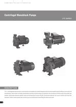 PERIPHERAL CENTRIFUGAL PUMPS 50 HZ - 10