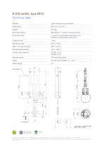 Anti two-block switch Type 0910 - 2