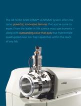 Advanced Linear Ion Trap performance, plus outstanding budget sensitivity: 3200 Q TRAP® LC/MS/MS System - 2