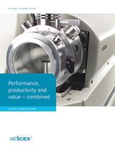 High performance, higher productivity, greater value: API 3200? LC/MS/MS System-1