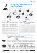 Tilting Adjustable Feet - 1