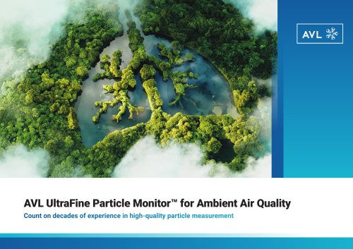AVL UltraFine Particle Monitor&trade;