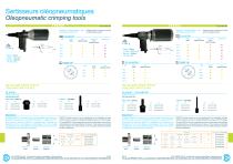 Oleopneumatic crimping tools - 3