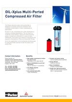 OIL-Xplus Multi-Ported Compressed Air Filter - 1