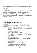 Manual ST2822 LCR Meter Series-11