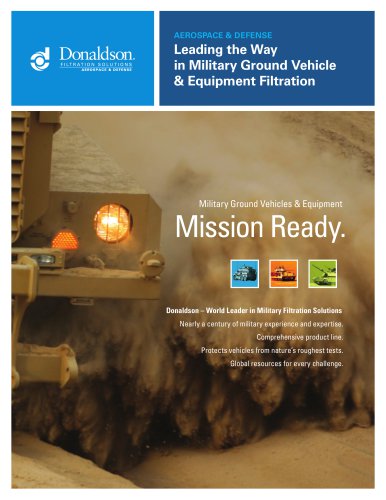 Leading the Way in Military Ground Vehicle & Equipment Filtration