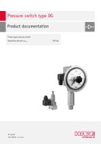 Pressure switch type DG 2025-1