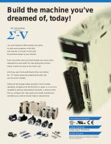 AC Servo Drives Sigma-V Series  Product Catalog - 2