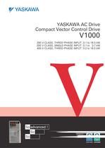 YASKAWA AC Drive Compact Vector Control Drive V1000 - 1