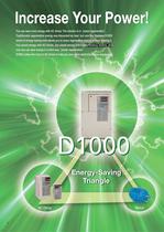 YASKAWA Energy-Saving Unit High-Power Factor Converter with Power Regeneration (K5=0) D1000 - 2