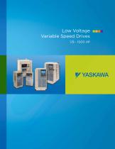 Yaskawa Low Voltage Variable Speed Drives Family - 1