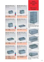 Plastic transport and storage bins-3