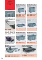 Plastic transport and storage bins-4