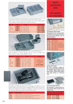 Plastic transport and storage bins-6