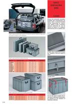 Plastic transport and storage bins-8