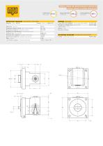 Angle heads flange mounted - 2