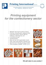 Printing equipment  for the confectionery sector - 1