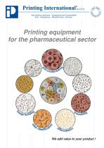 Printing equipment  for the pharmaceutical sector - 1