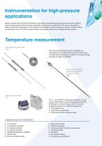 Instrumentation for high-pressure applications-2