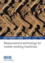 Measurement technology for mobile working machines