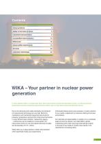 Pressure | Temperature | Level | Flow | Calibration Nuclear power generation-3