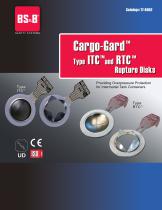 Cargo-Gard Type ITC? and RTC? Rupture Disks (Bursting Disc) - 1