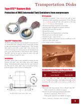 Cargo-Gard Type ITC? and RTC? Rupture Disks (Bursting Disc) - 3