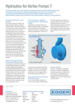 Hydraulics for Vortex Pumps T