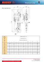 14/12 Spur Gear Hoist - 2