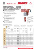 70/06 AP  Pneumatic Chain Hoist - 1