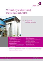 Vertical crystallisers and massecuite reheater - 1